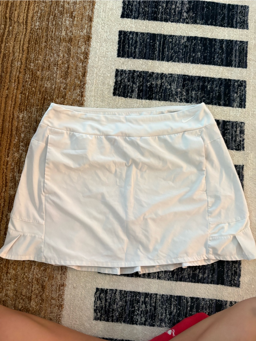 Nike White Women’s Athletic Mini Skort